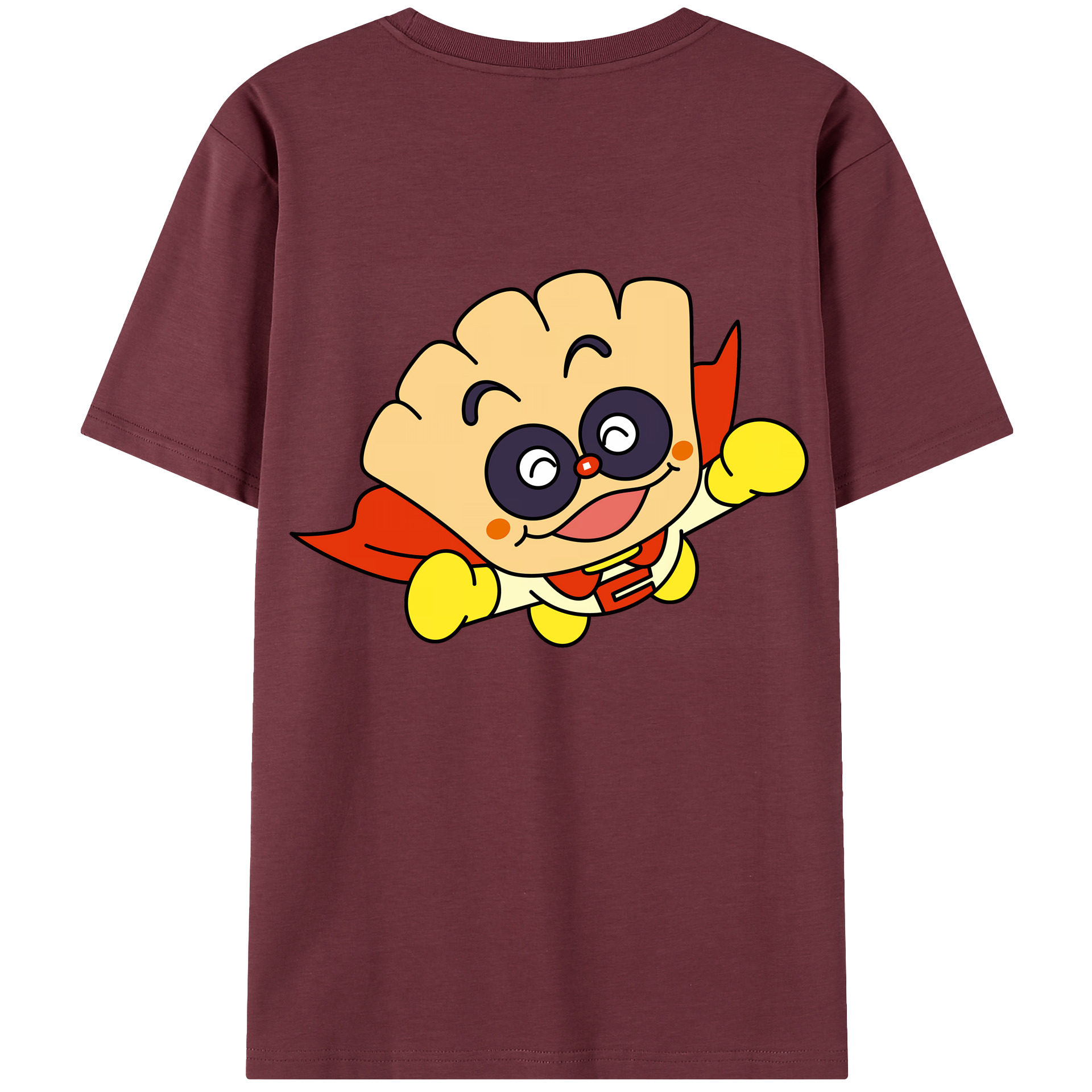 （画像用） アンパンマン Anpanman 綿100％半袖Tシャツ（背面プリント）